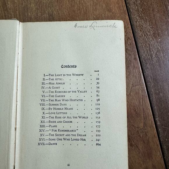 1902‎ Lavender & Old Lace By Myrtle Reed Edwardian Book WELL LOVED - Picture 7 of 15